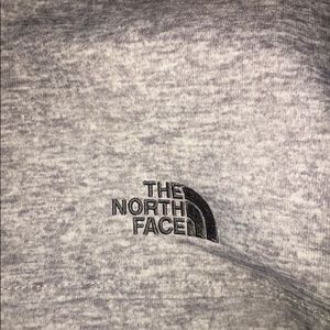 Grey north face jacket